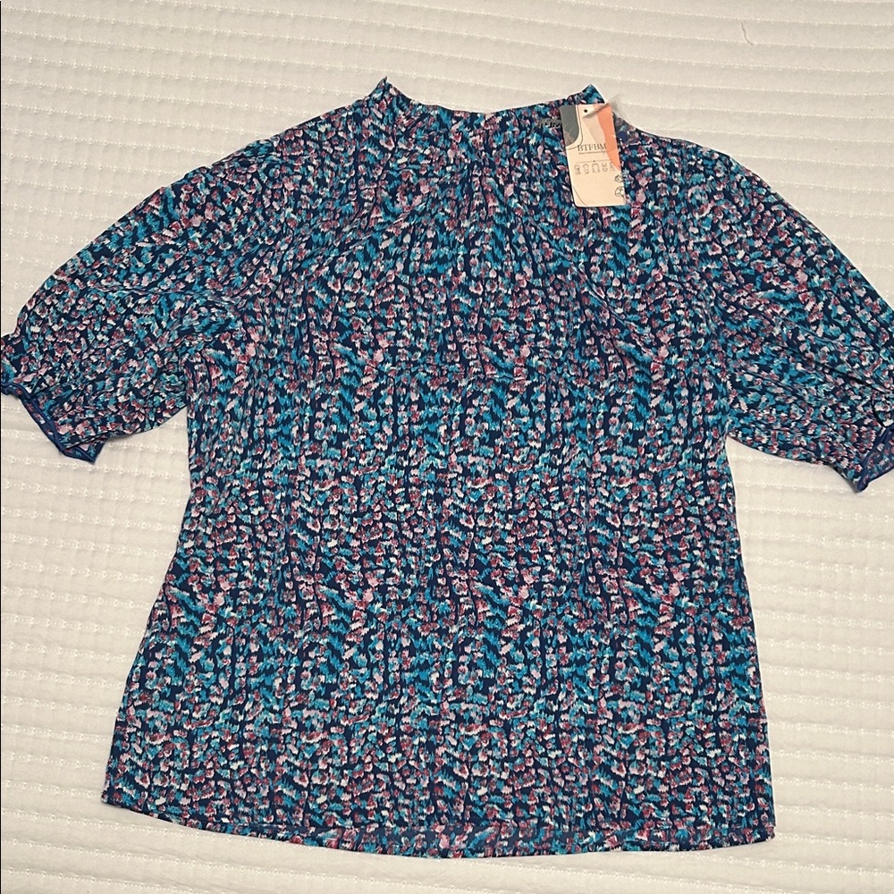 Women’s high neck BTFBM blouse